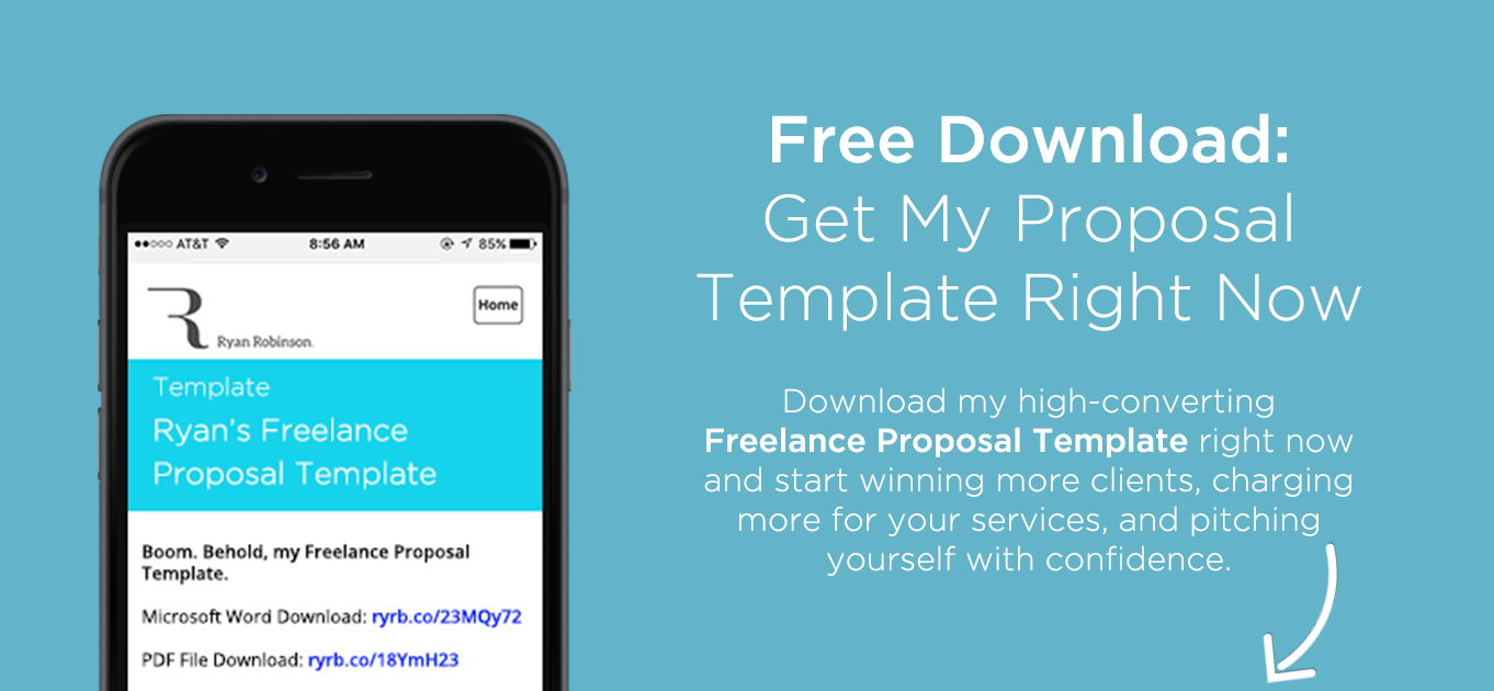 5 steps to write the best freelance proposal free template freelancing services